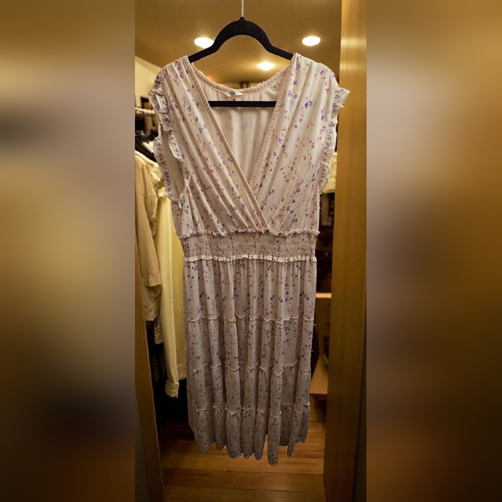 3X Max London Floral Dress.